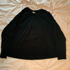 Black Crew neck